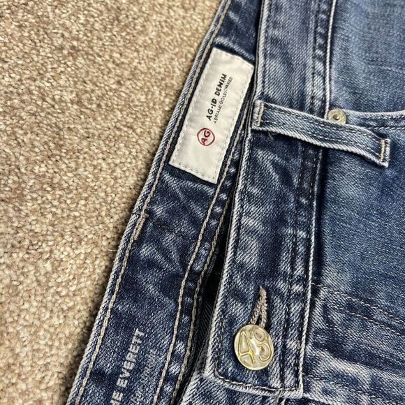 Ag Adrienne goldschmied mens the Everett slim straight jeans sz 38x27 blue jeans - Picture 2 of 12